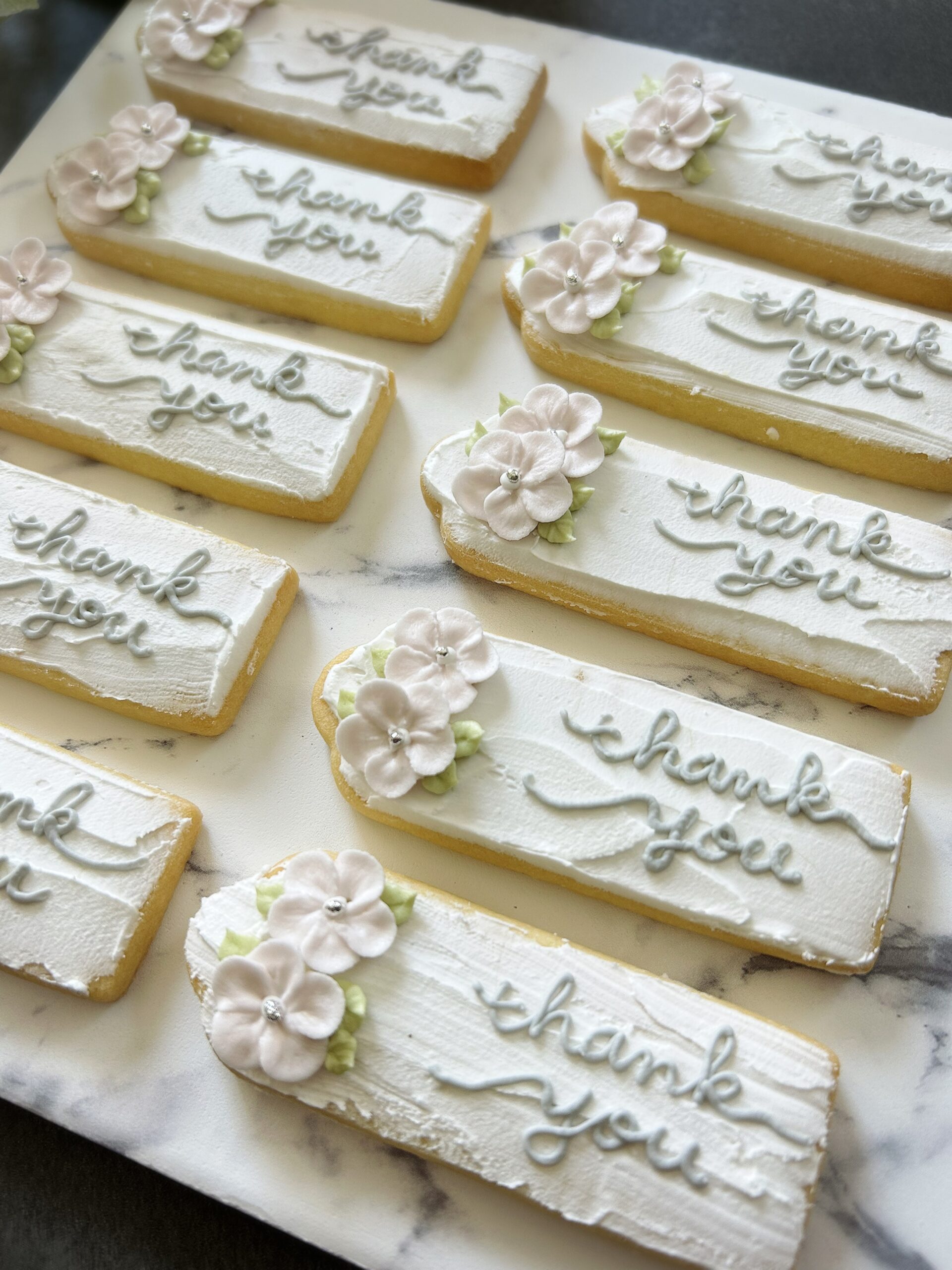 メッセージアイシングクッキー ~Flower Tag~ - 画像 (3)